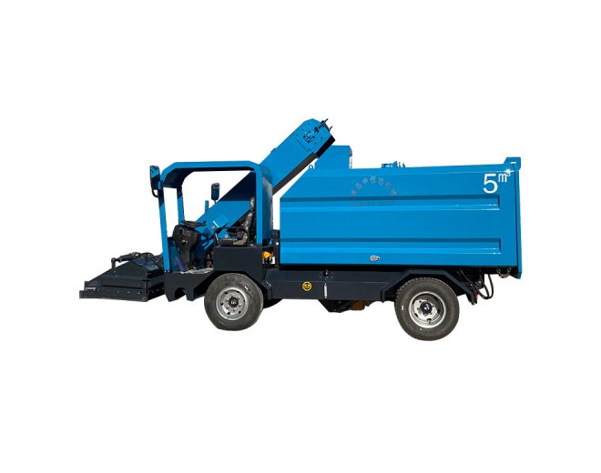 Cow Dung Cleaning Truck
