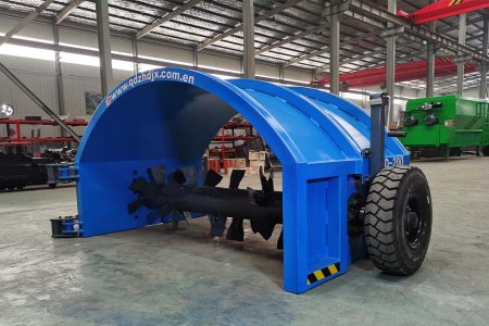 Compost Making Turner Machine to Norway