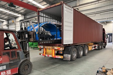 Hinda-200 PTO Compost Windrow Turner shipped to Bangladesh, Israel, Cameroon and other countries