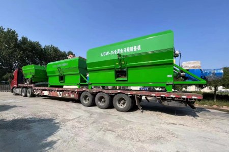 TMR feed mixer project, batch delivery